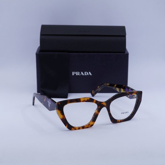 Prada PR09YV VAU1O1 Cat Eye Eyeglasses - Honey Havana 54mm - Picture 4 of 10
